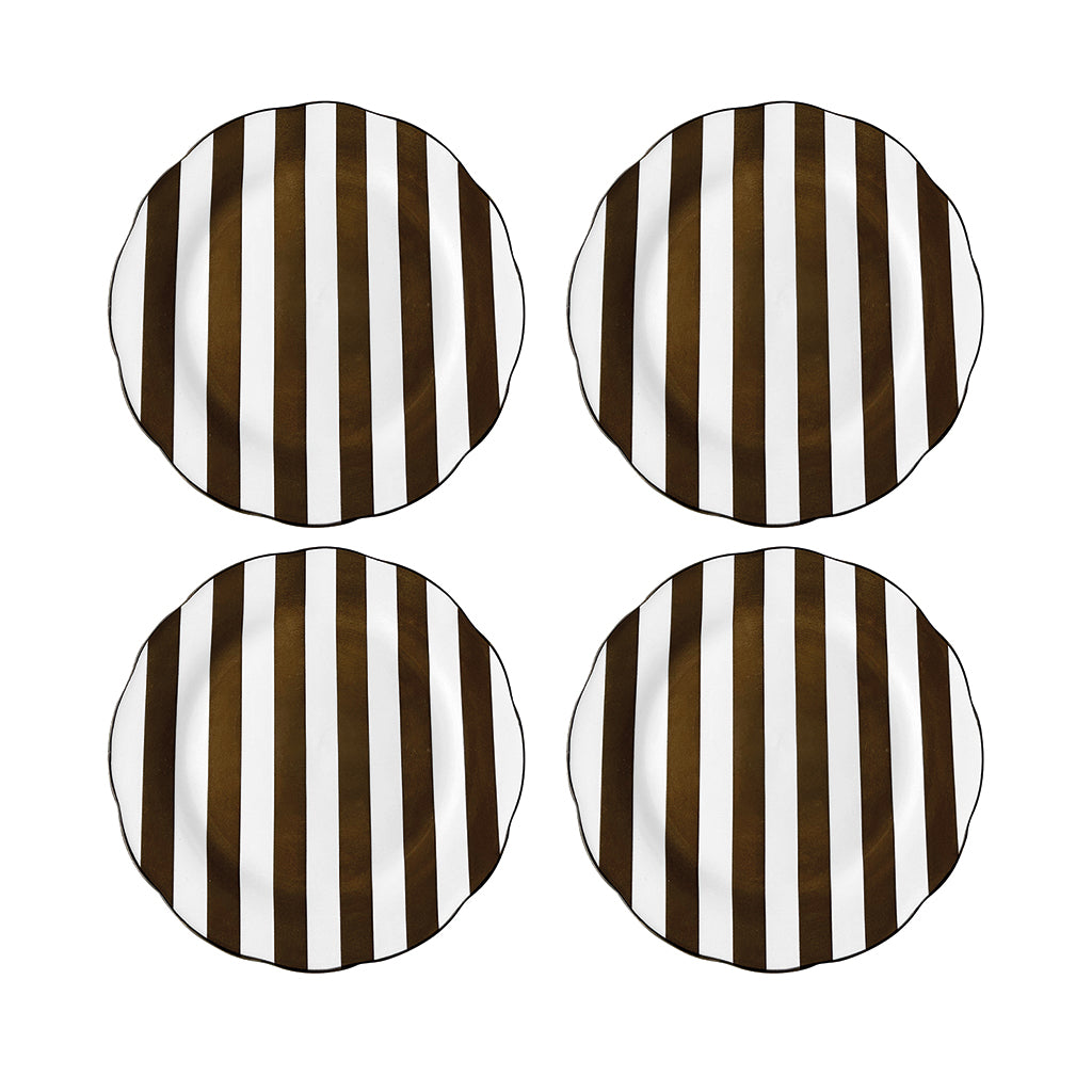 Set of 4 Plates Flat Trattoria - 017780