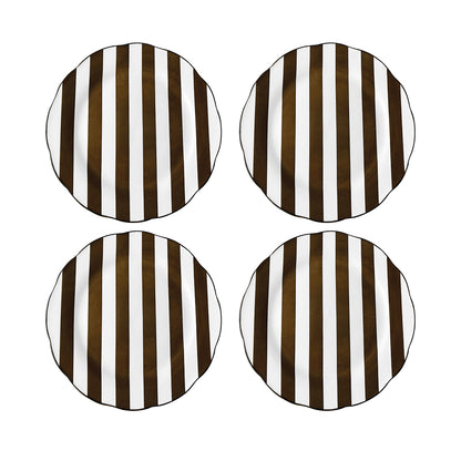 Set of 4 Plates Flat Trattoria - 017780