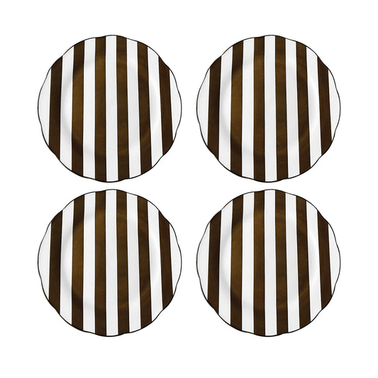 Set of 4 Plates Flat Trattoria - 017780