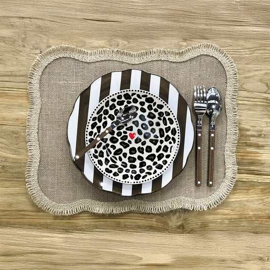 Set of 4 Plates Flat Trattoria - 017780