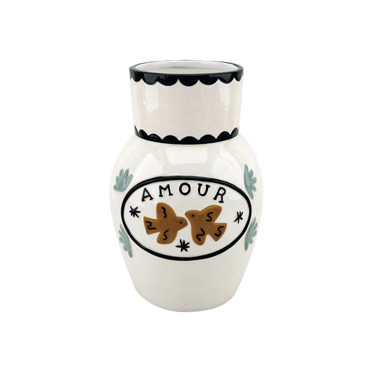 Vase Love Birds - 019277