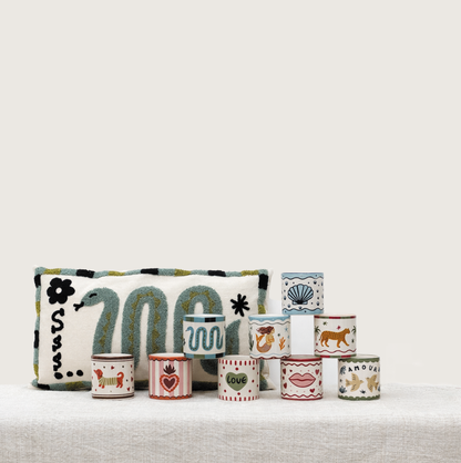 Candle Muse Amour Oiseaux Ambre - 019349