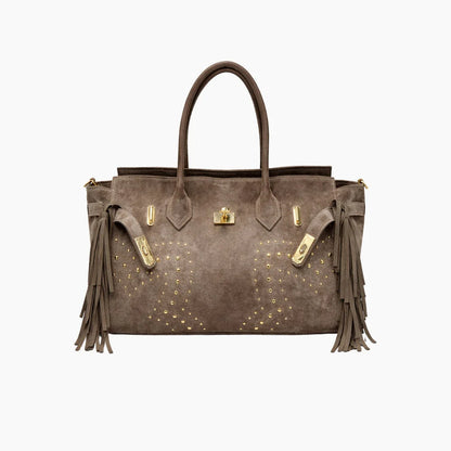 BS6265 Borsa Art. Maxi Celino Belt Frange Fireworks Studs