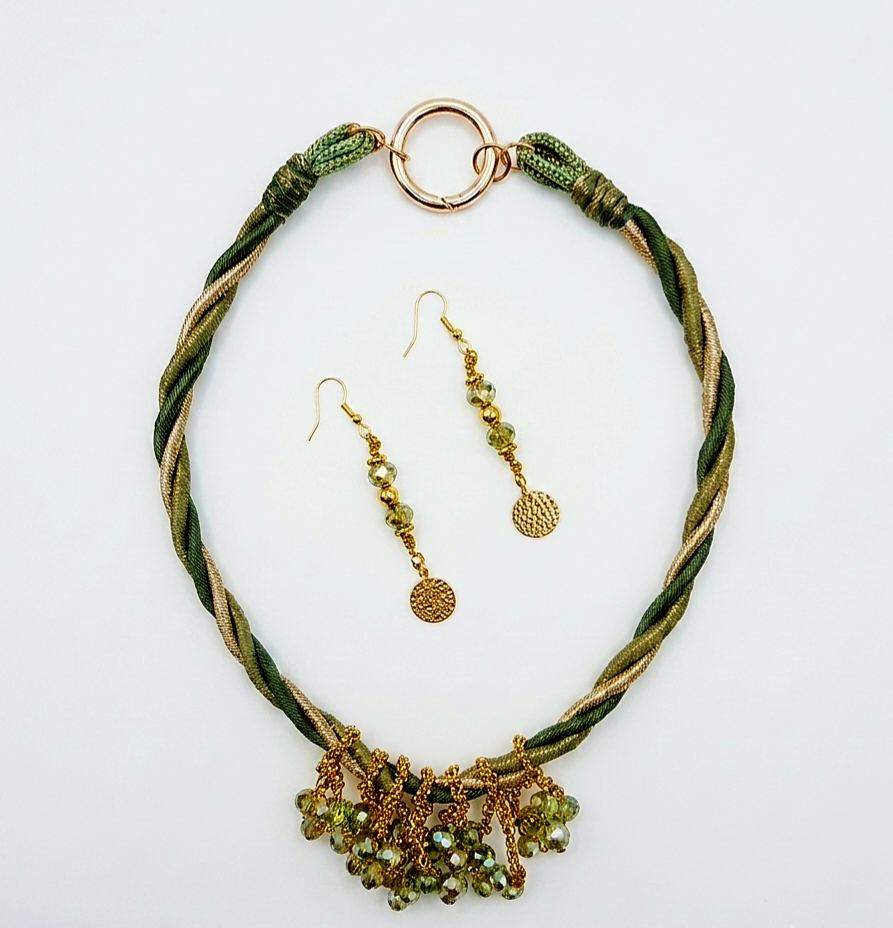 Set Nomad Necklace and Earrings
