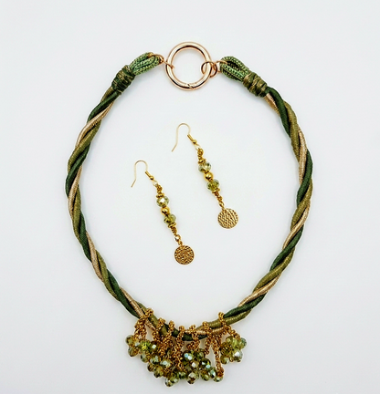 Set Nomad Necklace and Earrings