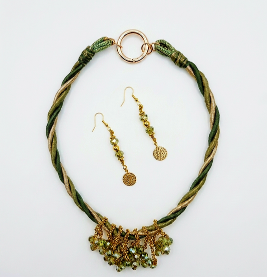 Set Nomad Necklace and Earrings