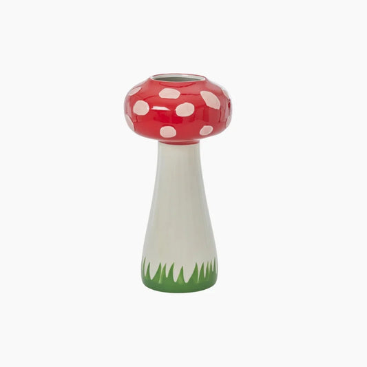 Glass Vase in Mushroom Shape - Large