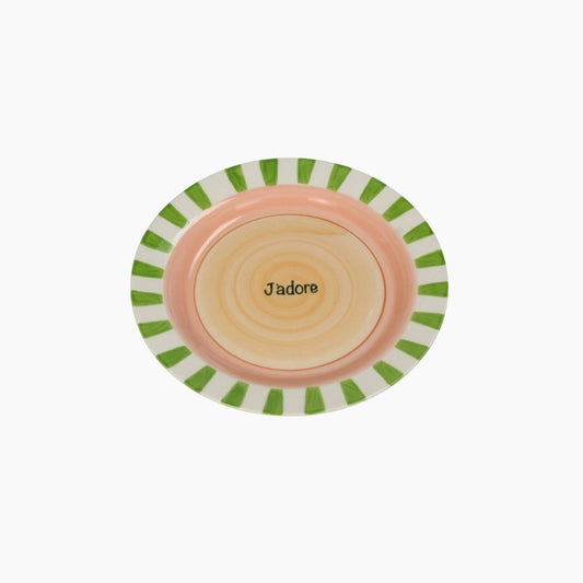 Plate Stripes j adore