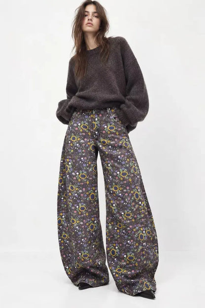Pant Flower P1605398
